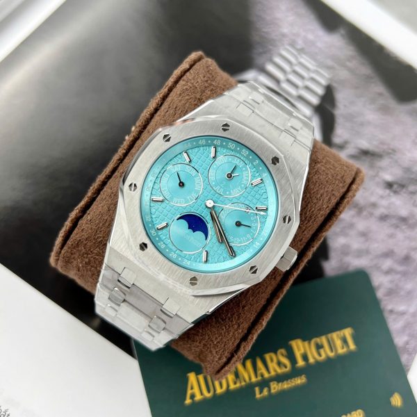 Đồng Hồ Audemars Piguet Royal Oak Perpetual Calendar Automatic Blue Dial 26574PT 41mm (2)