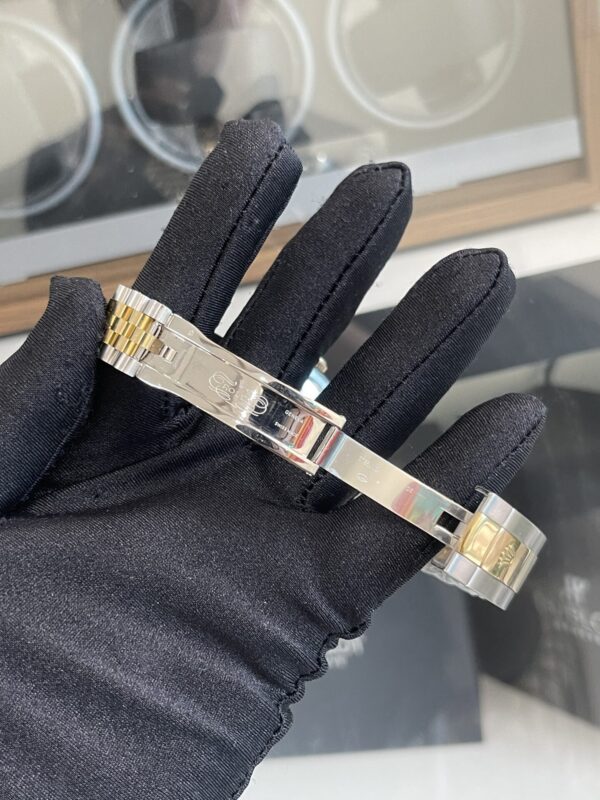 Đồng Hồ Cũ Rep Rolex DateJust Bọc Vàng Cọc Số La Mã GM Factory 36mm (3)
