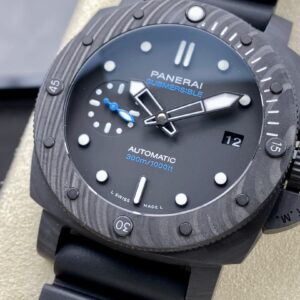 Đồng Hồ Panerai Submersible Carbotech PAM02231 Fake 11 VS Factory 42mm (8)