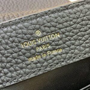 Túi Xách Nữ Cao Cấp Louis Vuitton Capucines Màu Đen Like Auth 21cm (2)