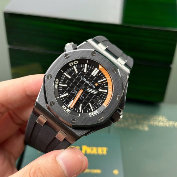 Đồng Hồ Audemars Piguet Royal Oak Offshore Diver 15707CE Gốm Đen 42mm (2)