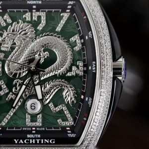 Đồng Hồ Franck Muller Vanguard Dragon V45 SC DT Mặt Xanh Lá ABF (1)