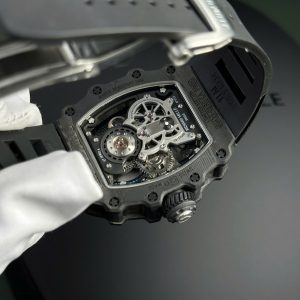 Đồng Hồ Richard Mille Chế Tác RM21-01 Aerodyne Tourbillon Màu Đen 43mm (2)