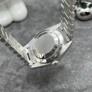 Đồng Hồ Rolex Day-Date Chế Tác Platinum Mặt Thiên Thạch 40mm (7)