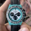 Đồng Hồ Rolex Daytona Carbon Màu Xanh Replica Cao Cấp 40mm (3)
