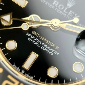 Đồng Hồ Rolex GMT-Master II 126718GRNR Bọc Vàng 18K Nhà Máy Clean 40mm (5)