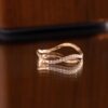Nhẫn Nữ Thiết Kế Lượn Sóng Chế Tác Vàng Hồng 18k Đính Kim Cương Tự Nhiên (2)