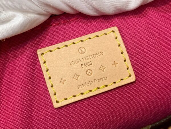 Túi Xách Louis Vuitton LV Alma BB Siêu Cấp Nữ Màu Hồng 23.5x17.5x11 (2)