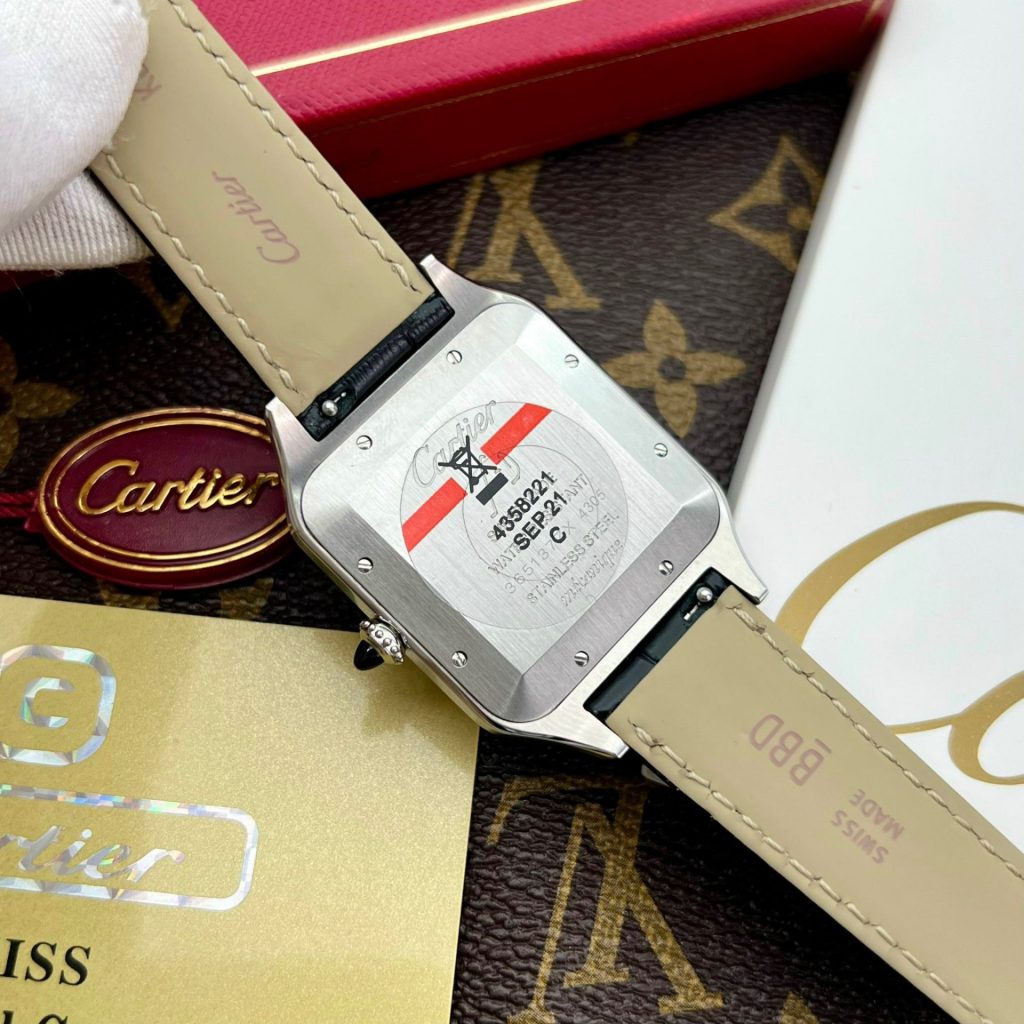 Cartier Santos Dumont WSSA0032 Best Replica Watch 46,6x33,9mm (1)