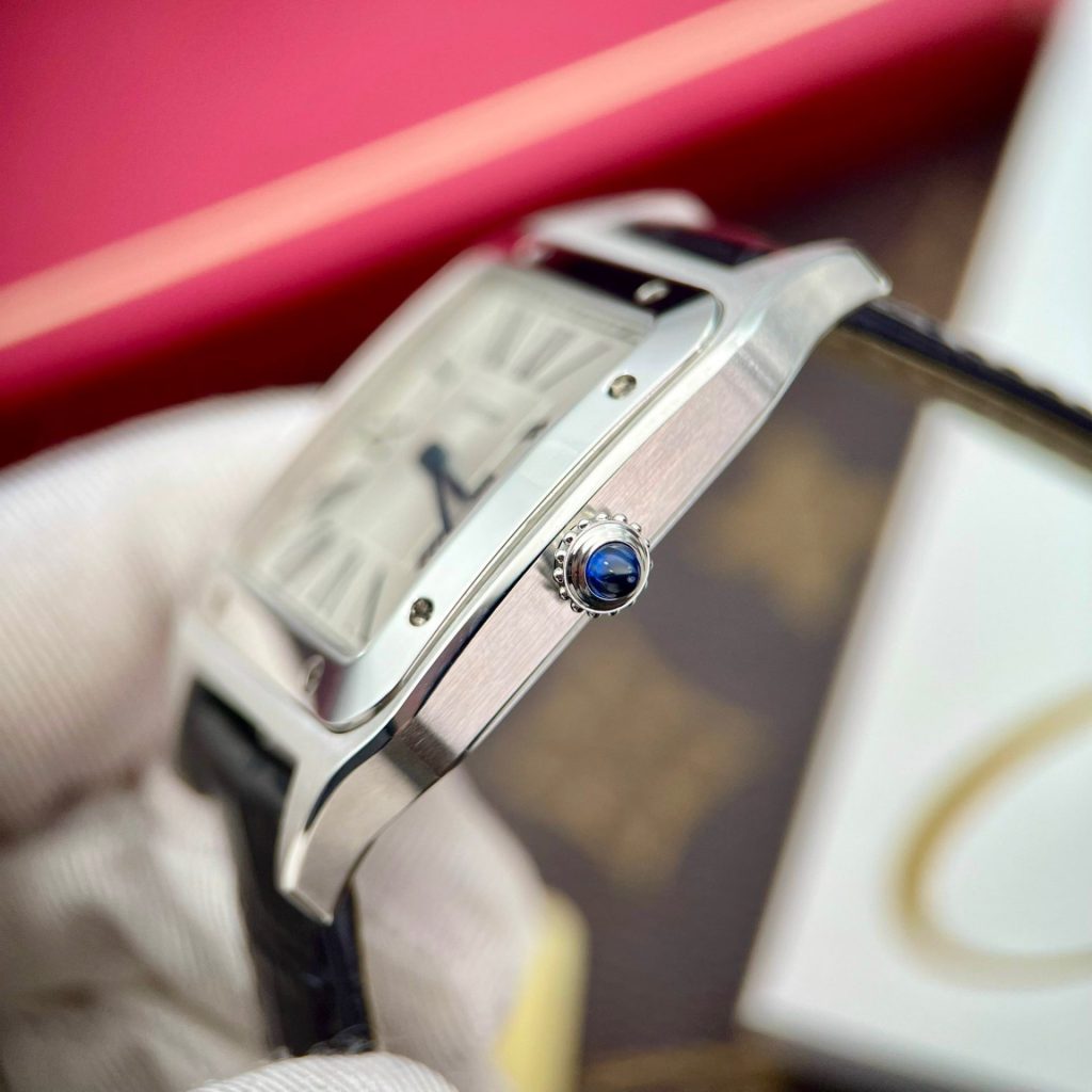 Cartier Santos Dumont WSSA0032 Best Replica Watch 46,6x33,9mm (9)