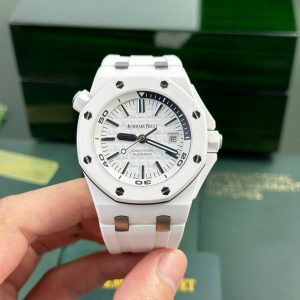 Đồng Hồ Audemars Piguet Royal Oak Offshore 15707CB Gốm Trắng APS 42mm (2)