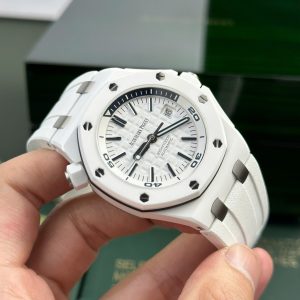 Đồng Hồ Audemars Piguet Royal Oak Offshore 15707CB Gốm Trắng APS 42mm (7)