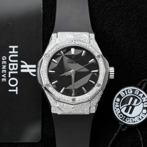 Đồng Hồ Hublot Nam Siêu Cấp Orlinski Titanium Độ Kim Cương Moissanite 40mm (2)