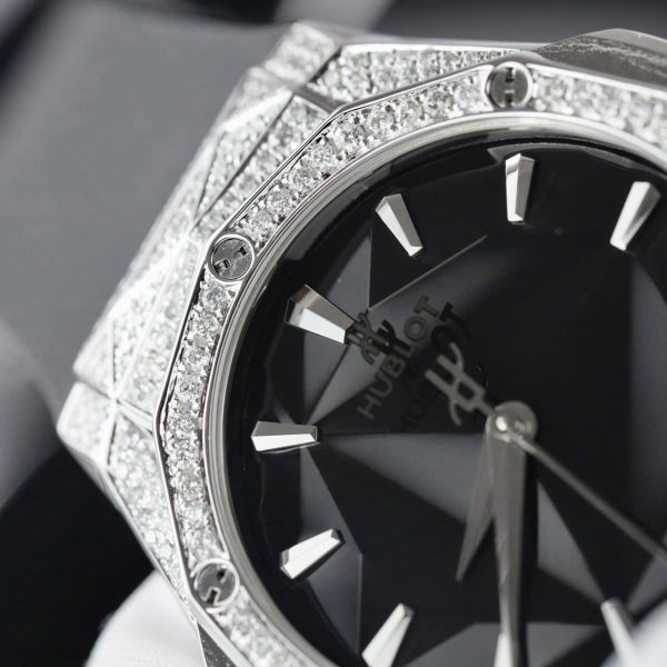 Đồng Hồ Hublot Nam Siêu Cấp Orlinski Titanium Độ Kim Cương Moissanite 40mm (2)