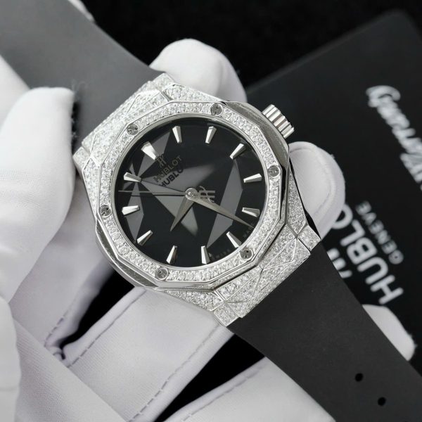 Đồng Hồ Hublot Nam Siêu Cấp Orlinski Titanium Độ Kim Cương Moissanite 40mm (2)