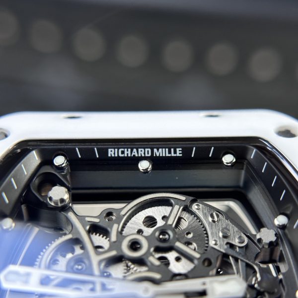 Đồng Hồ Richard Mille RM055 Bubba Watson Gốm Trắng BBR New 2024 45mm (11)