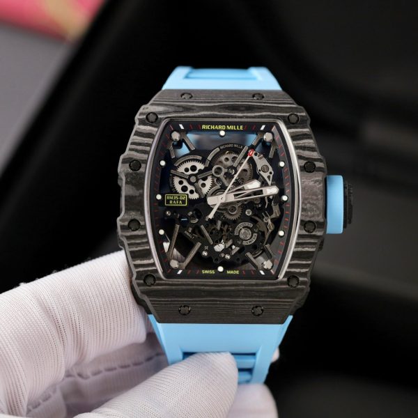 Đồng Hồ Richard Mille Rep 11 RM35-02 Màu Xanh Dương Nhà Máy BBR 44mm (2)