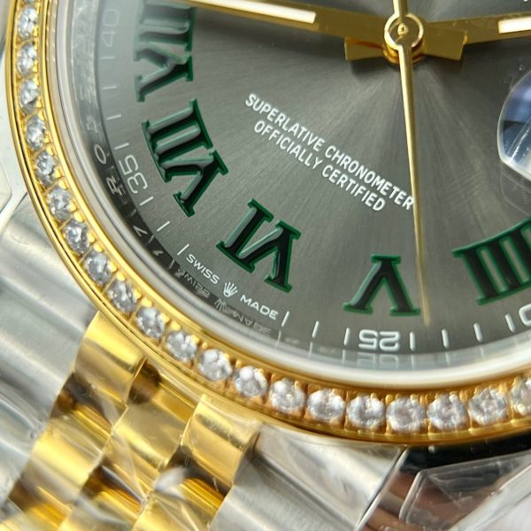 Đồng Hồ Rolex DateJust 126333 Độ Kim Cương