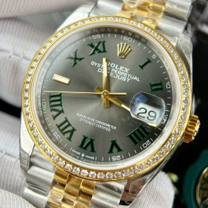 Đồng Hồ Rolex DateJust 126333 Mặt Số Wimbledon