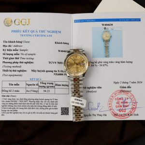 Đồng Hồ Rolex DateJust Chế Tác Bọc Vàng Cọc Số Dạ Quang GM Factory (1)