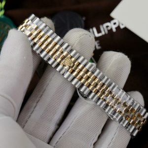 Đồng Hồ Rolex DateJust Chế Tác Bọc Vàng Cọc Số Dạ Quang GM Factory (1)