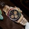 Đồng Hồ Rolex Daytona Rainbow Everose 116595RBOW Replica 1 1 Noob (2)