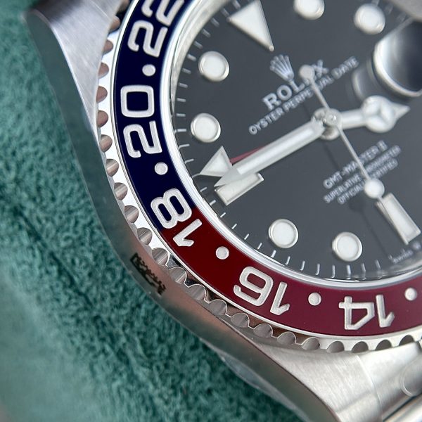 Đồng Hồ Rolex GMT-Master II 126710BLRO Pepsi V3 Dây Oyster Nhà Máy Clean (3)