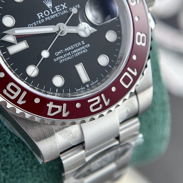 Đồng Hồ Rolex GMT-Master II 126710BLRO Pepsi V3 Dây Oyster Nhà Máy Clean (3)