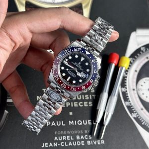 Đồng Hồ Rolex GMT-Master II 126710BLRO Pepsi V3 New 2024 Nhà Máy Clean (12)