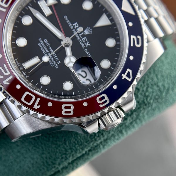 Đồng Hồ Rolex GMT-Master II 126710BLRO Pepsi V3 New 2024 Nhà Máy Clean (12)