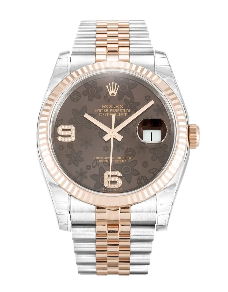 Đồng hồ Rolex Fake DateJust 116231 Chocolate Dial