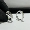 Nhẫn Nam Messika Thiết Kế Cổ Điển Chế Tác Kim Cương Vàng Trắng 18K (2)