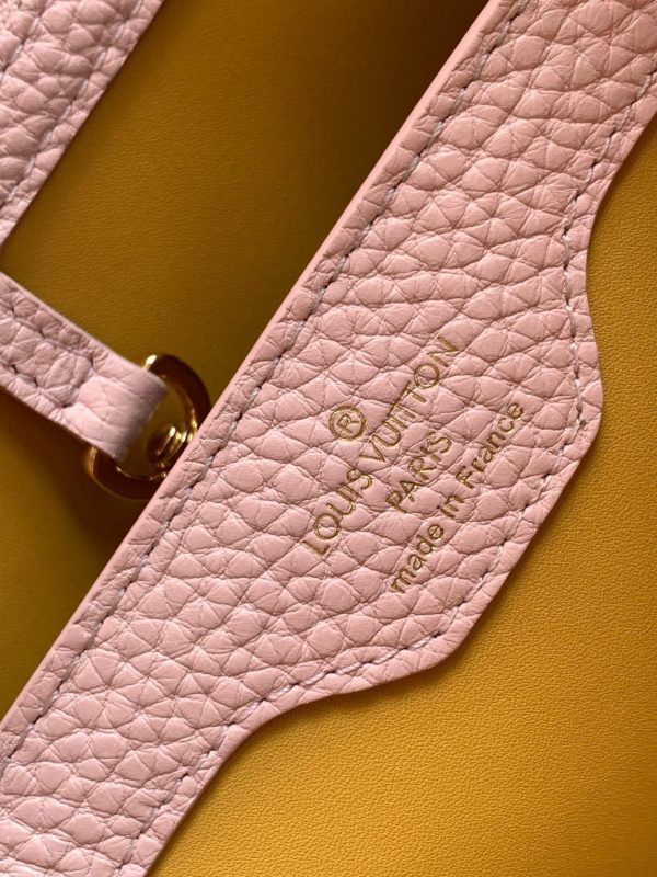 Túi Xách Louis Vuitton LV Capucines BB Nữ Màu Hồng Siêu Cấp 27x18x9cm (2)