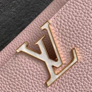 Túi Xách Louis Vuitton LV Capucines BB Nữ Màu Hồng Siêu Cấp 27x18x9cm (2)