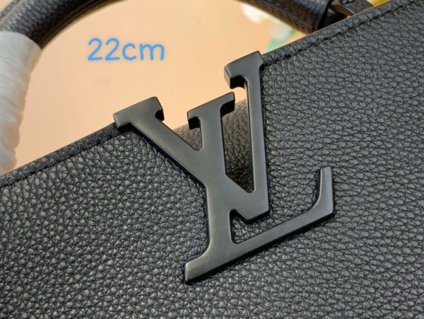 Túi Xách Nữ Louis Vuitton LV Capucines Màu Đen Like Auth Size 22cm (2)