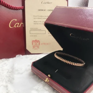 Vòng Tay Cartier De Clash Chế Tác Vàng Hồng 18K (2)
