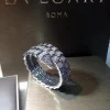 Vòng Tay Nữ Bvlgari Serpenti Viper Chế Tác Kim Cương Vàng Trắng 18K (5)