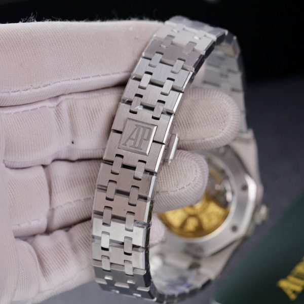 Đồng Hồ Audemars Piguet Royal Oak 15450ST Fake 11 Mặt Xanh 37mm (2)