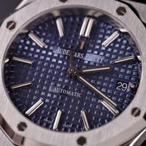 Đồng Hồ Audemars Piguet Royal Oak 15450ST Fake 11 Mặt Xanh 37mm (2)