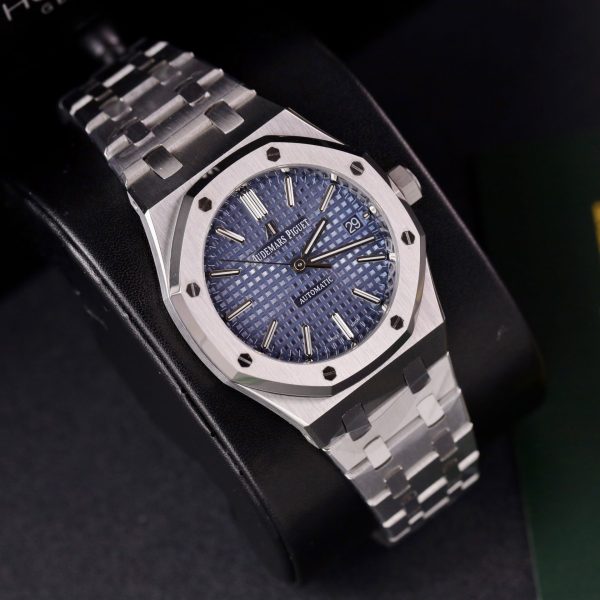 Đồng Hồ Audemars Piguet Royal Oak 15450ST Fake 11 Mặt Xanh 37mm (2)