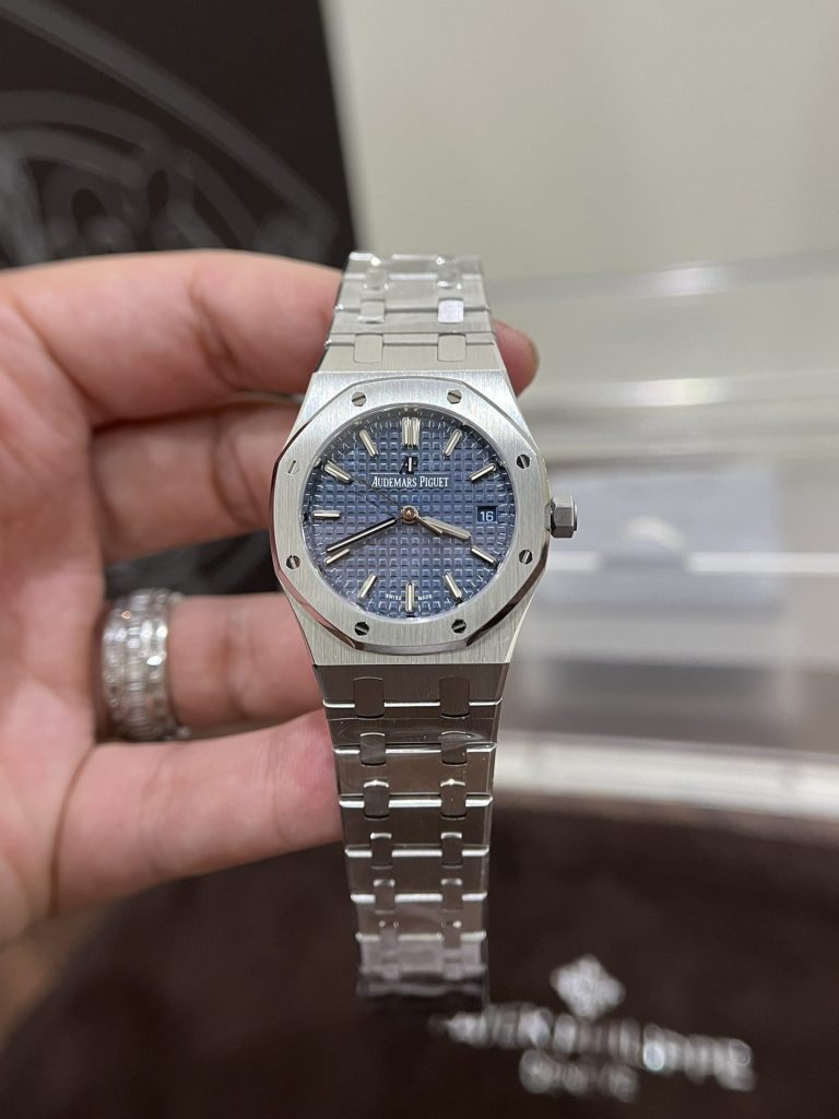 Đồng Hồ Audemars Piguet Royal Oak 77351ST Nữ Máy Cơ 34mm (2)