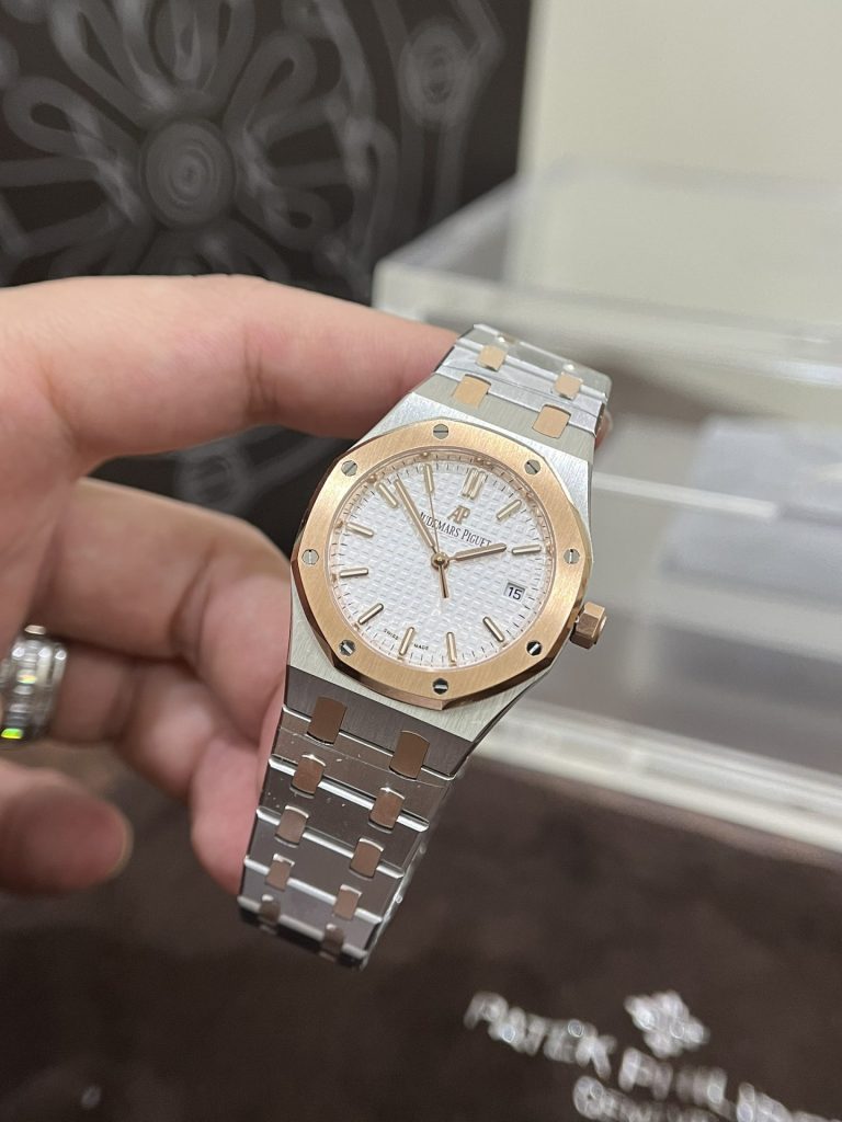 Đồng Hồ Audemars Piguet Royal Oak 77450SR Chế Tác 34mm (1)