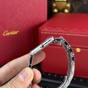 Đồng Hồ Cartier Replica 11 Tank Solo Dây Da Cọc Số La Mã AF Factory 22.5×33 (1)