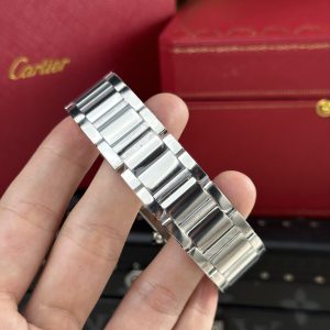 Đồng Hồ Cartier Replica 11 Tank Solo Dây Da Cọc Số La Mã AF Factory 22.5×33 (1)