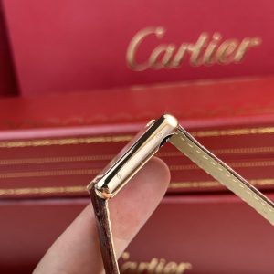 Đồng Hồ Cartier Tank Solo Chế Tác Máy Pin Dây Da Màu Nâu (2)