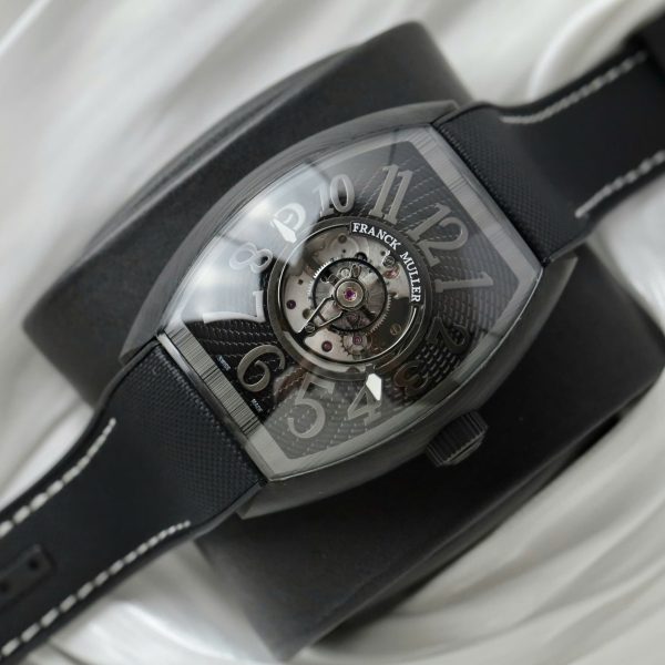 Đồng Hồ Franck Muller Grand Central Tourbillon Vỏ Carbon Chế Tác Máy Automatic 45mm (2)