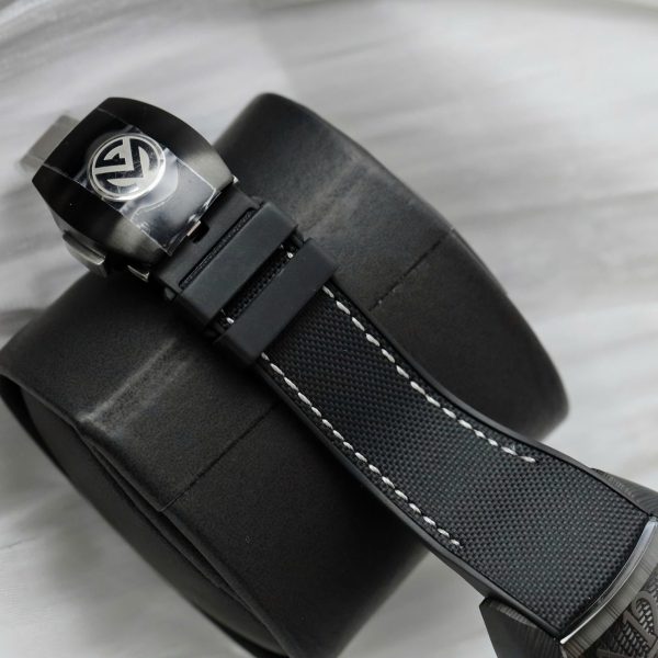 Đồng Hồ Franck Muller Grand Central Tourbillon Vỏ Carbon Chế Tác Máy Automatic 45mm (2)