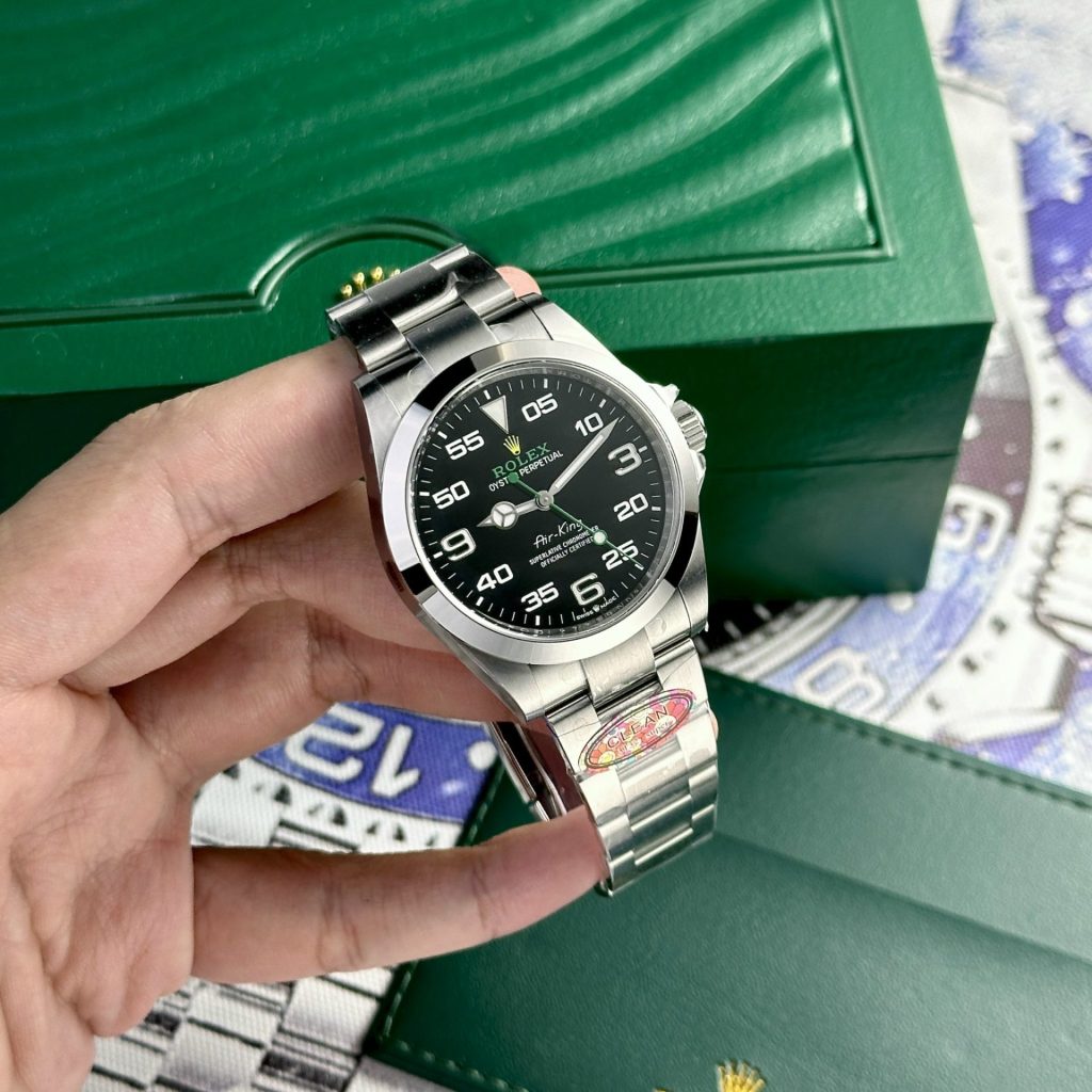 Đồng Hồ Rolex Air-King 126900 Replica Cao Cấp Nhất Nhà Máy Clean 40mm 