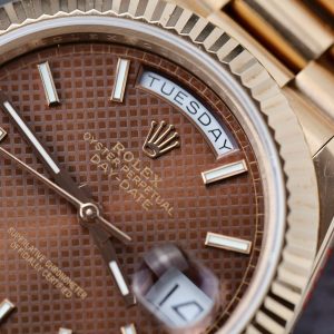 Đồng Hồ Rolex Day-Date Chế Tác Mặt Chocolate Nhà Máy GM V3 40mm (1)