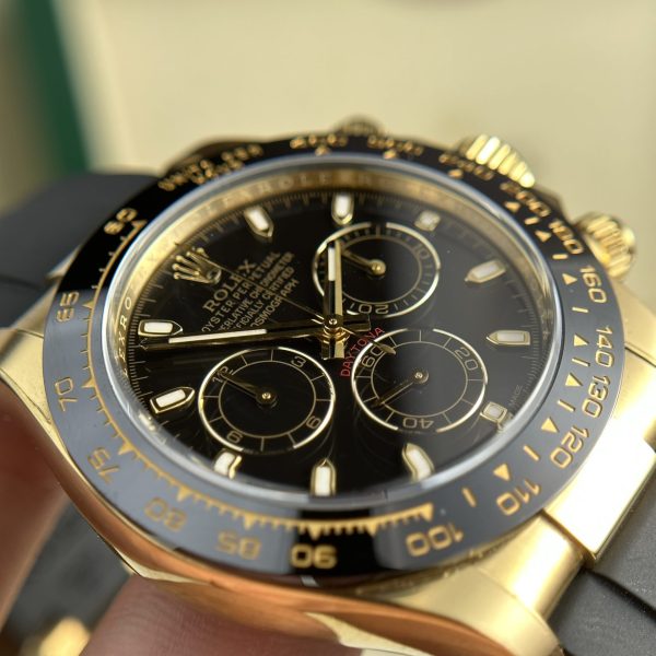 Đồng Hồ Rolex Daytona 116518LN Mặt Đen Rep 11 Nhà Máy Clean 40mm (2)